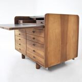 “804” desk by Gianfranco Frattini for Bernini, 1960s