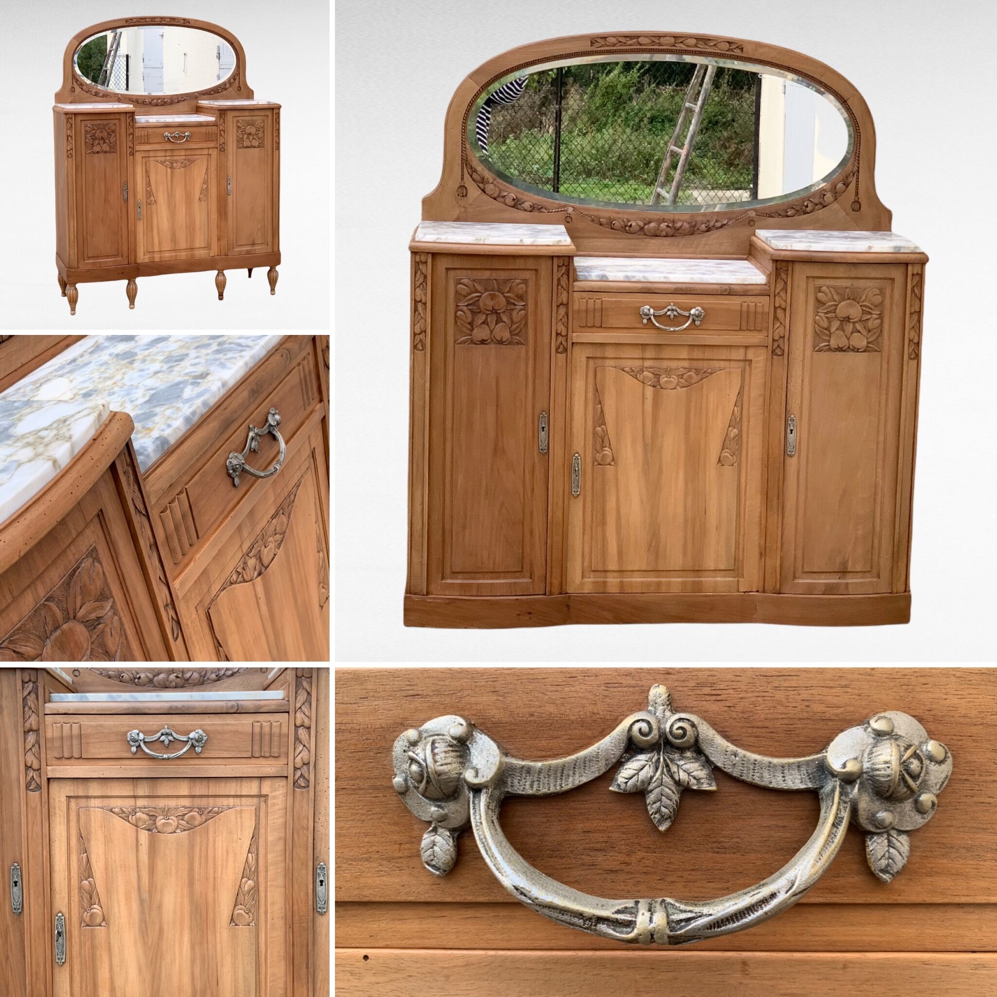 Art deco buffet walnut 1920