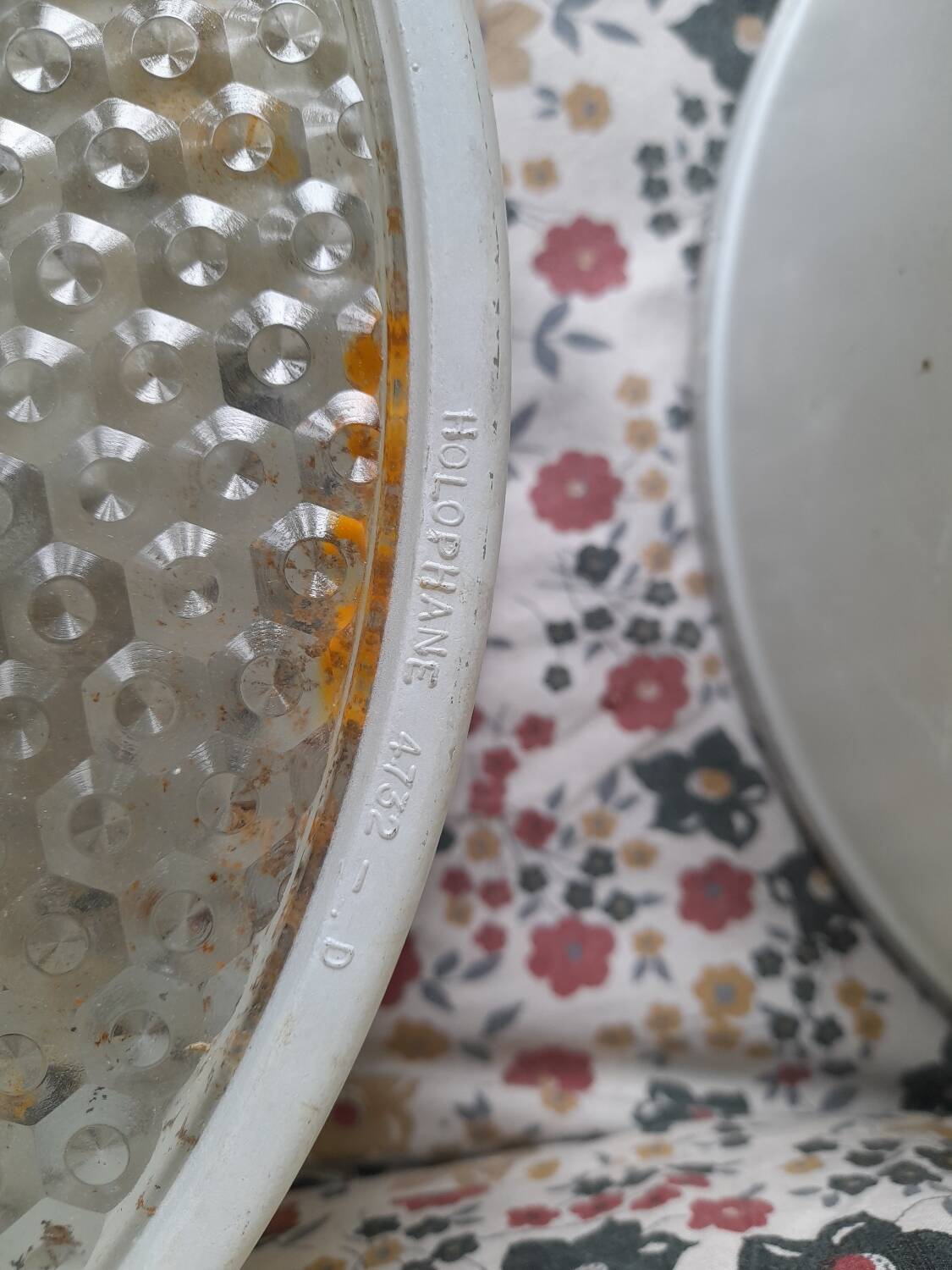 Holophane Prismopal glass wall light