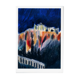 The night parthenon