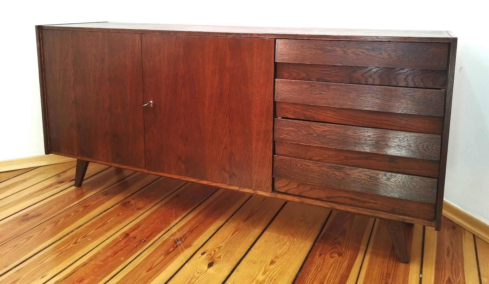 Czechoslovakian Sideboard by J. Jiroutek for Interier Praha, 1960s