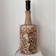 Vintage stoneware table lamp by Bodil Marie Nielsen, 1970s