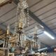 Lustre 4 feux en crsital Baccarat
