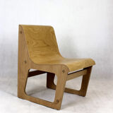 Beech Plywood Bench Symposio by René Šulc for TON, 2010s