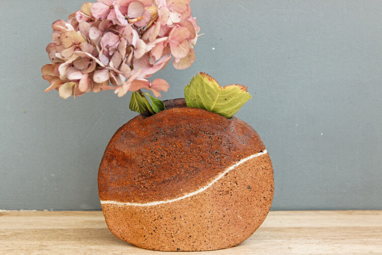 Vase artisanal terracotta