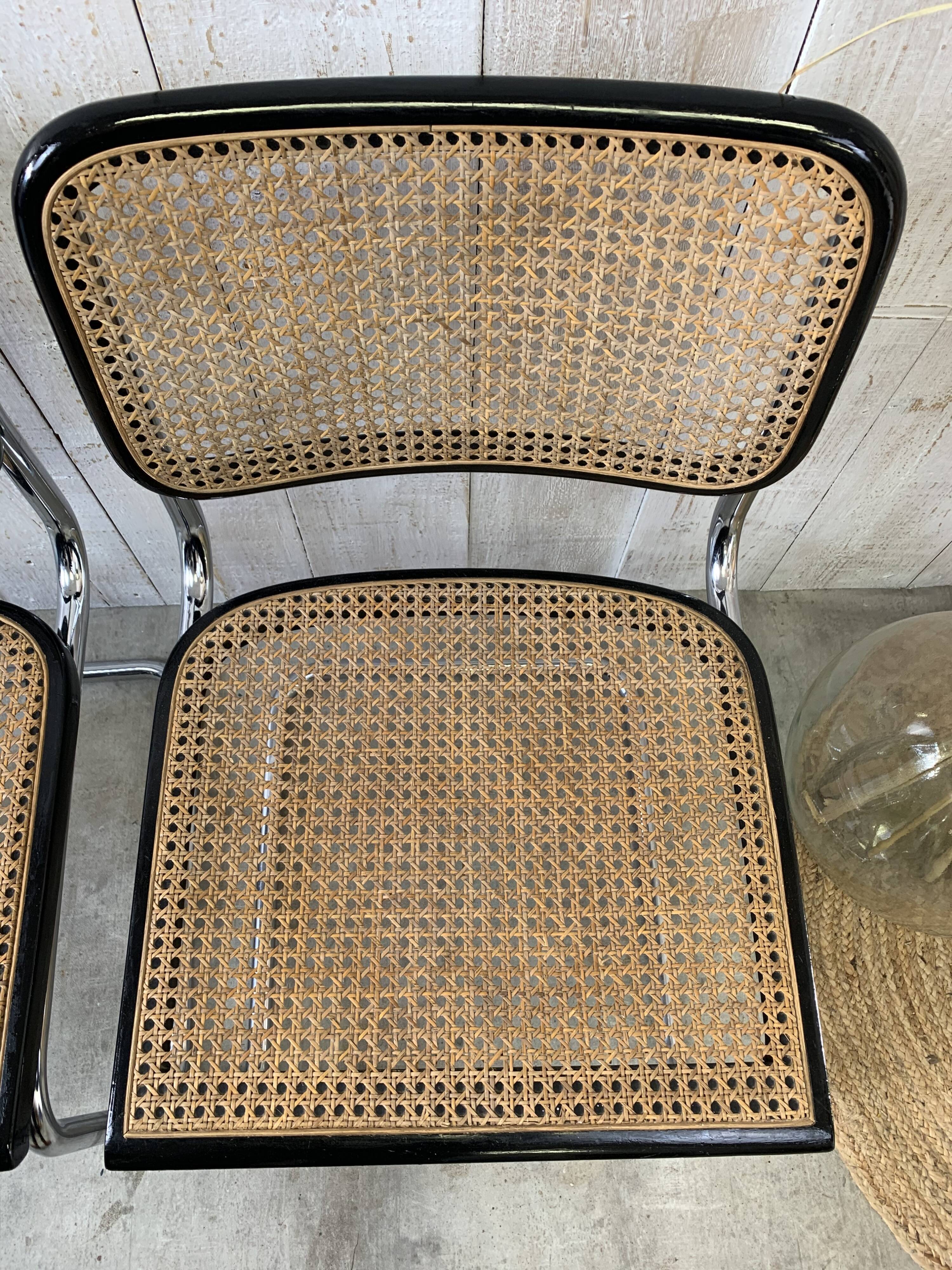 Pair of B32 Breuer chairs