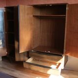 Armoire scandinave en ébène de macassar