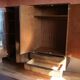 Scandinavian wardrobe in Macassar ebony