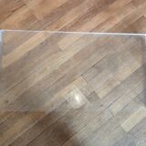 Table basse porte revues en plexiglas design 20 ème siècle