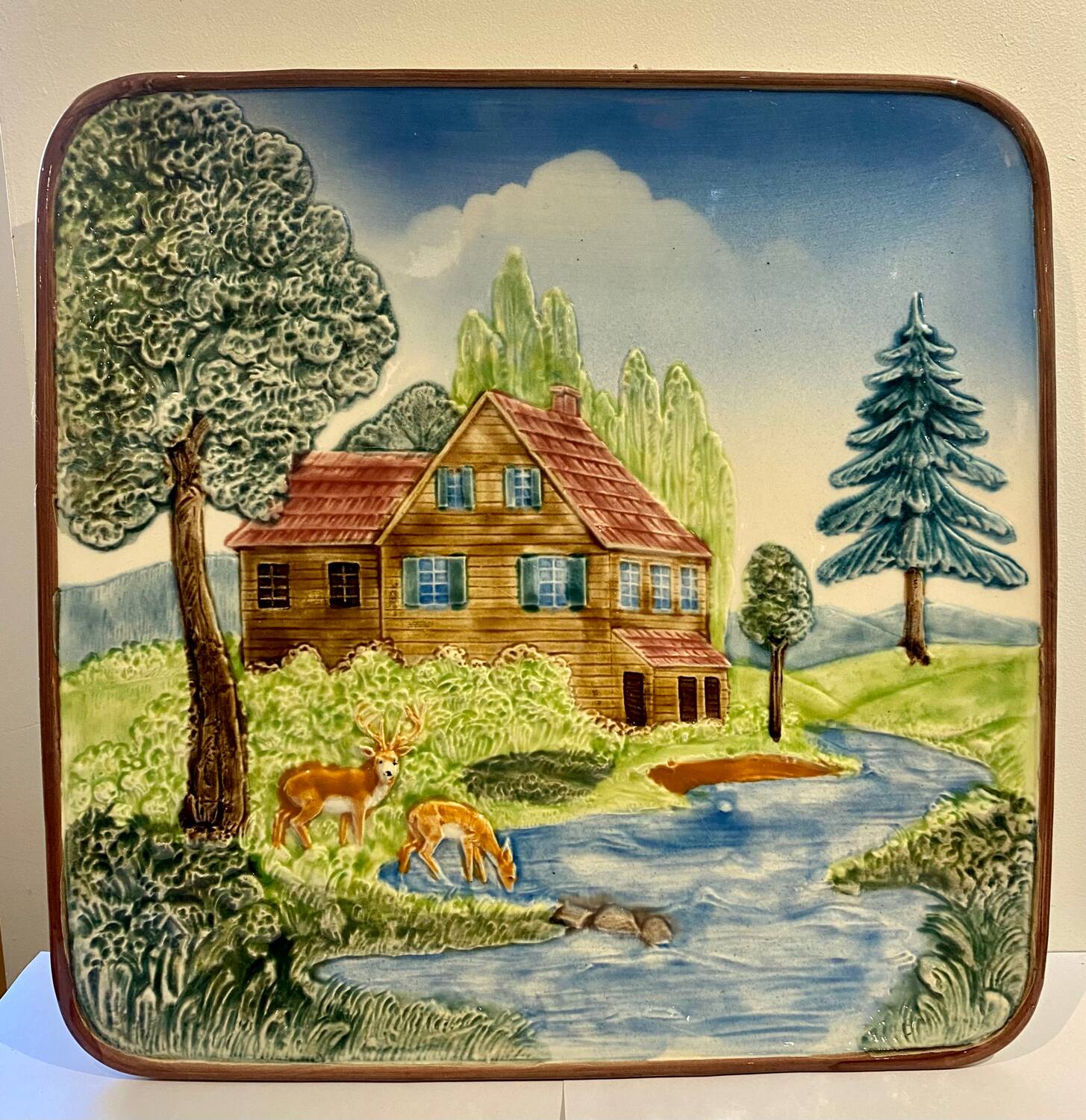 20th century decorative dish