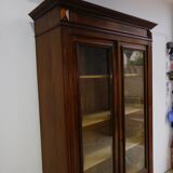 Library 2 walnut doors of the nineteenth century