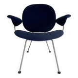 Dark bleu Kembo armchair by W.H. Gispen for Kembo, after 2000