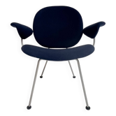 Fauteuil Kembo bleu foncé par WH Gispen pour Kembo, après 2000