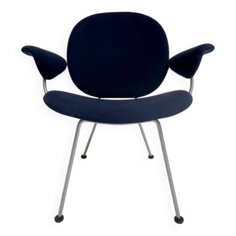 Fauteuil Kembo bleu foncé par WH Gispen pour Kembo, après 2000