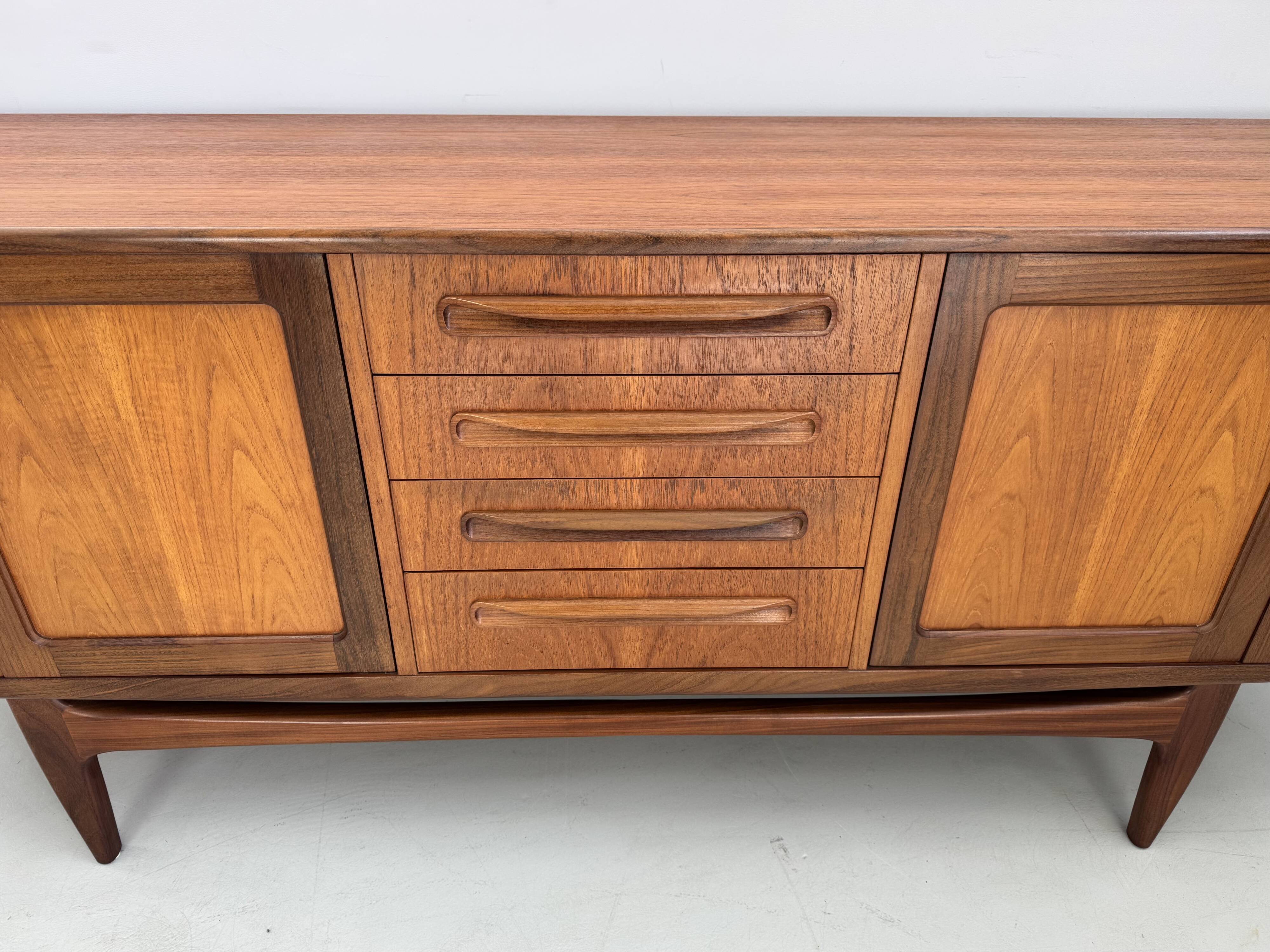 Vintage "Fresco" sideboard by G-Plan design V.Wilkins from the 1960s.