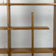 Midcentury Scandinavian teak wall shelf unit, 1960s-1970s