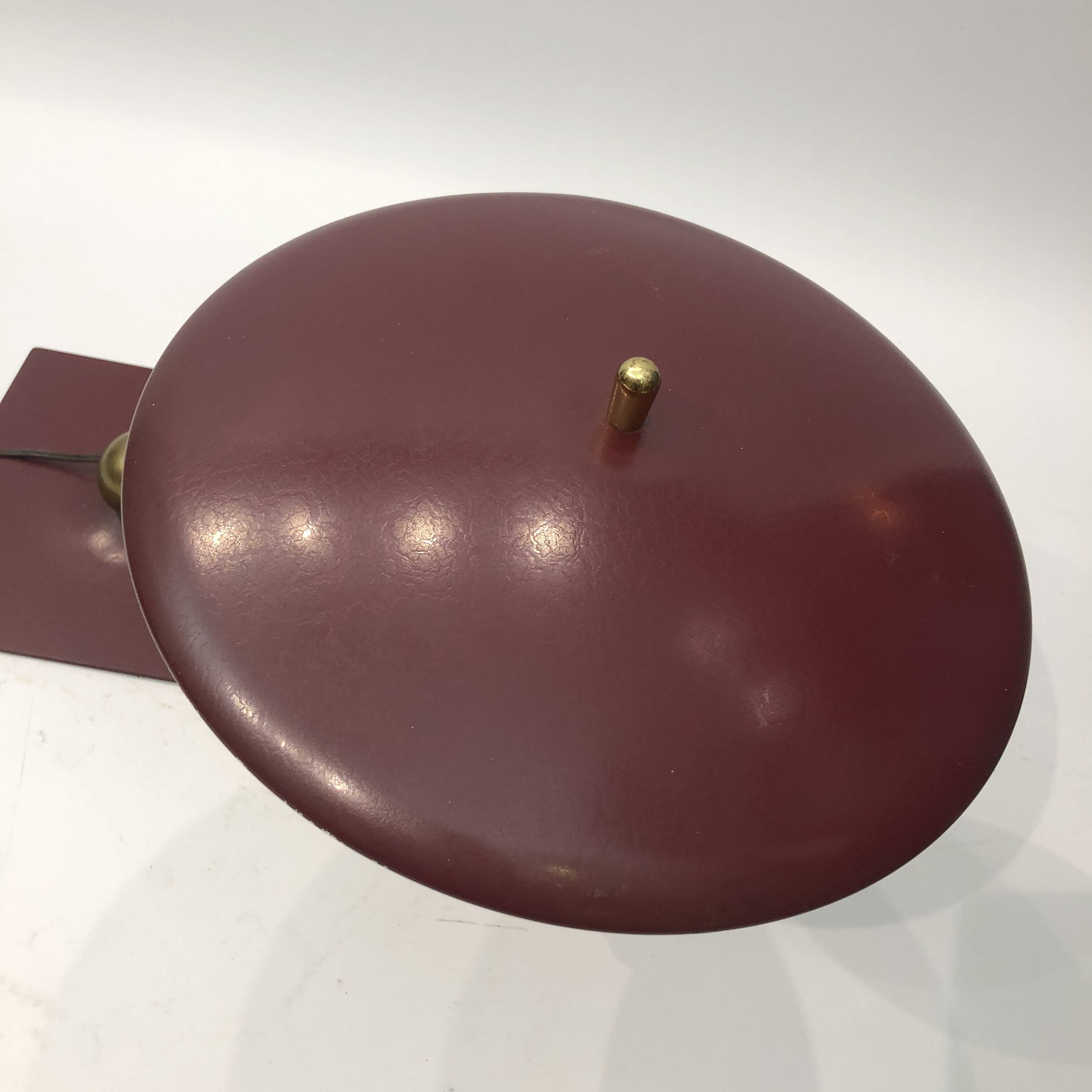 MG Wheeler Brass Desk Table Lamp Midcentury Vintage Retro Regency 1960s