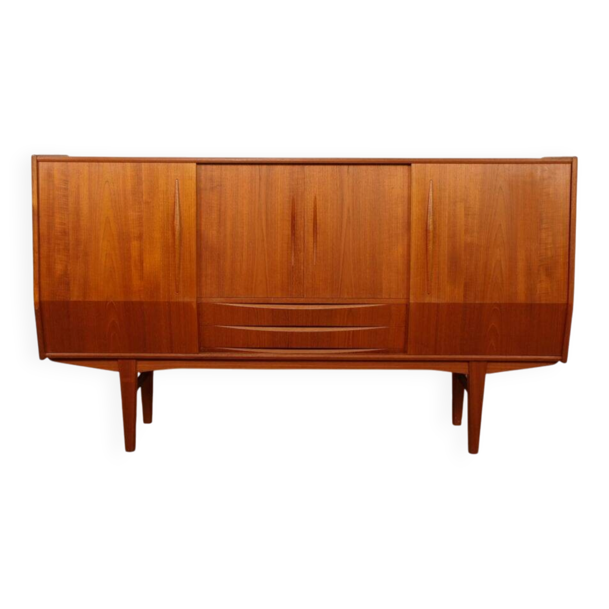 Buffet en teck, années 1960