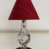 60s crystal table lamp