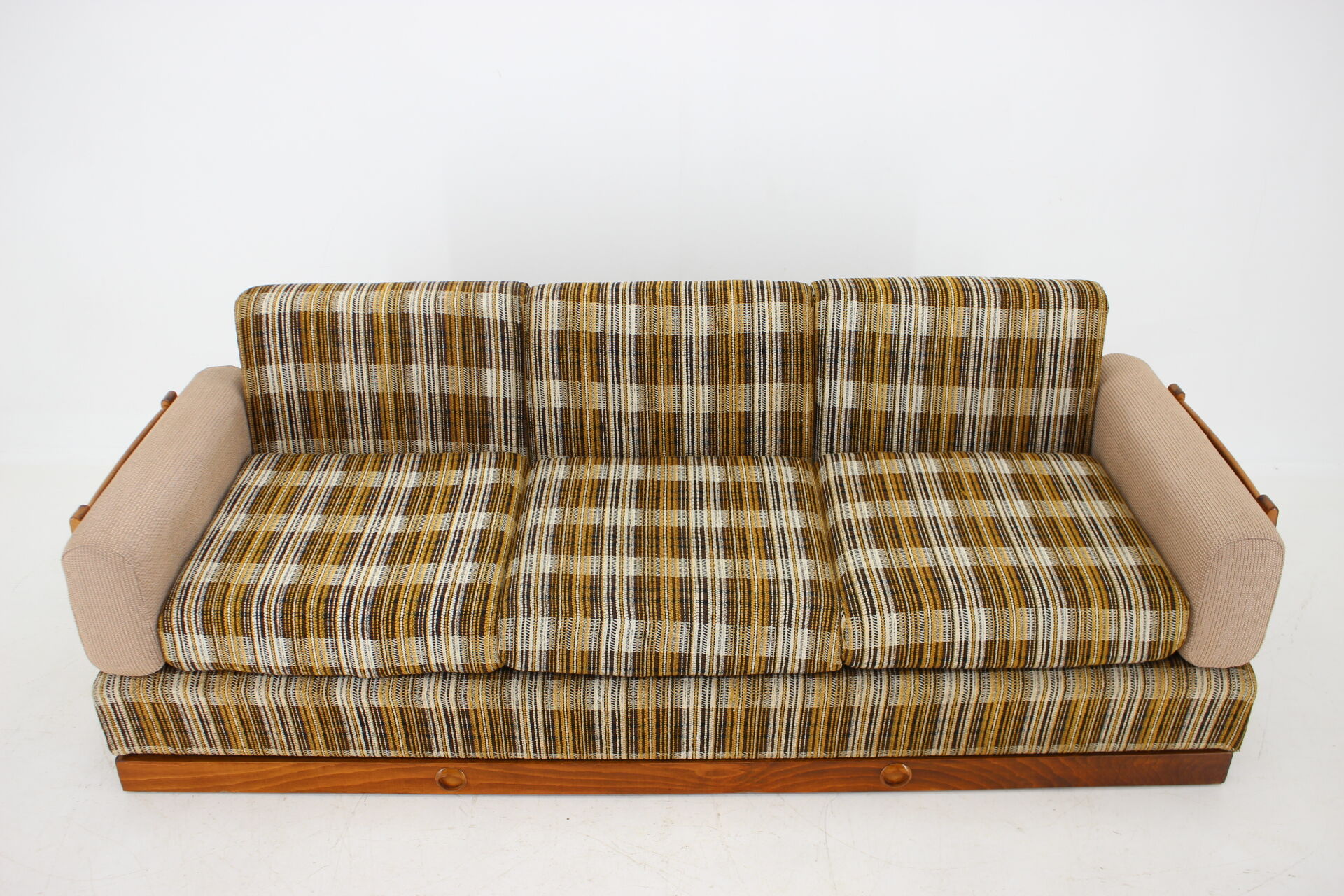 1970s Three Seater Sofa by Drevotvar, Czechoslovakia