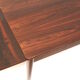 Vintage extendable rosewood dining table made in the 60s