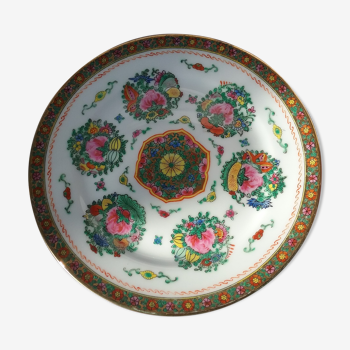 Asian plate 20.5 cm in diameter
