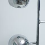 Chrome floor lamp 3 globes