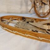 Pair of old snowshoes
