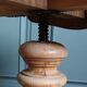 Fauteuil de bureau américain "capitaine" en chêne & cannage, vers 1900