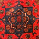 Afghan Khal Mohammadi Rug 300x195 cm, Vintage Turkoman Ersari Rug