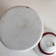 Enamelled metal pot