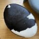 Stockholm Cowhide Pouf by Niels Gammelgaard for Ikea, 1970s