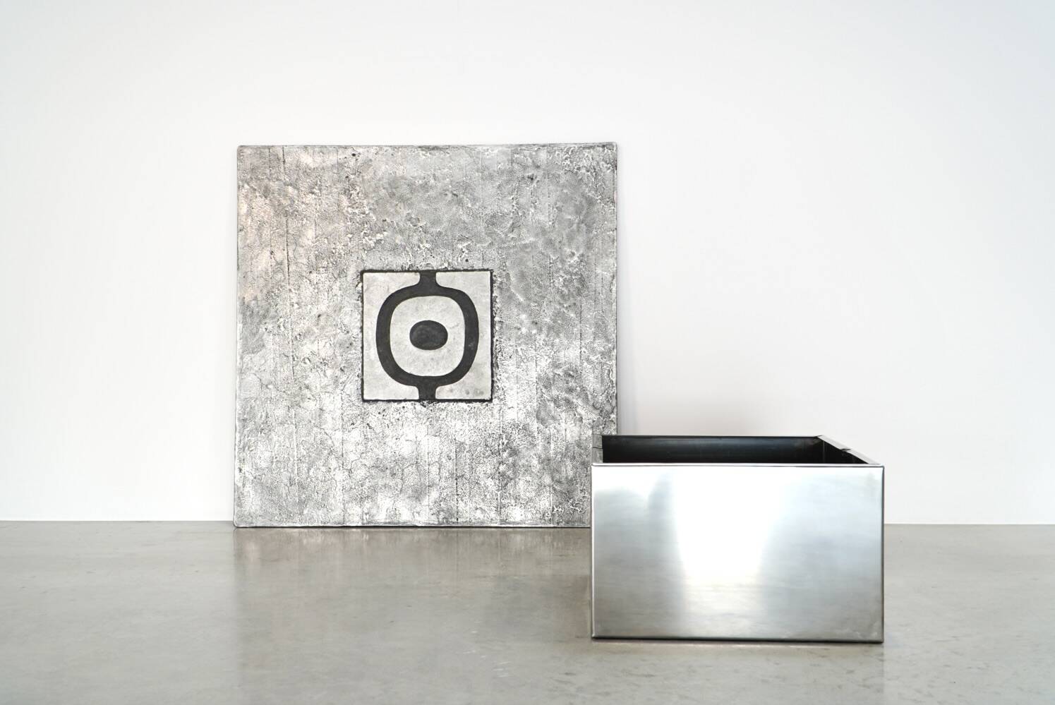 Willy Ceysens, Brutalist Aluminum Coffee Table