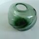free form glass ball vase