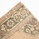 Tapis de couloir vintage géométrique beige et marron 3x13, tapis de couloir long