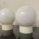 Paire de lampe boule 1970