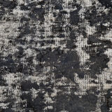 Gray & blue tones distressed carpet 285x187cm