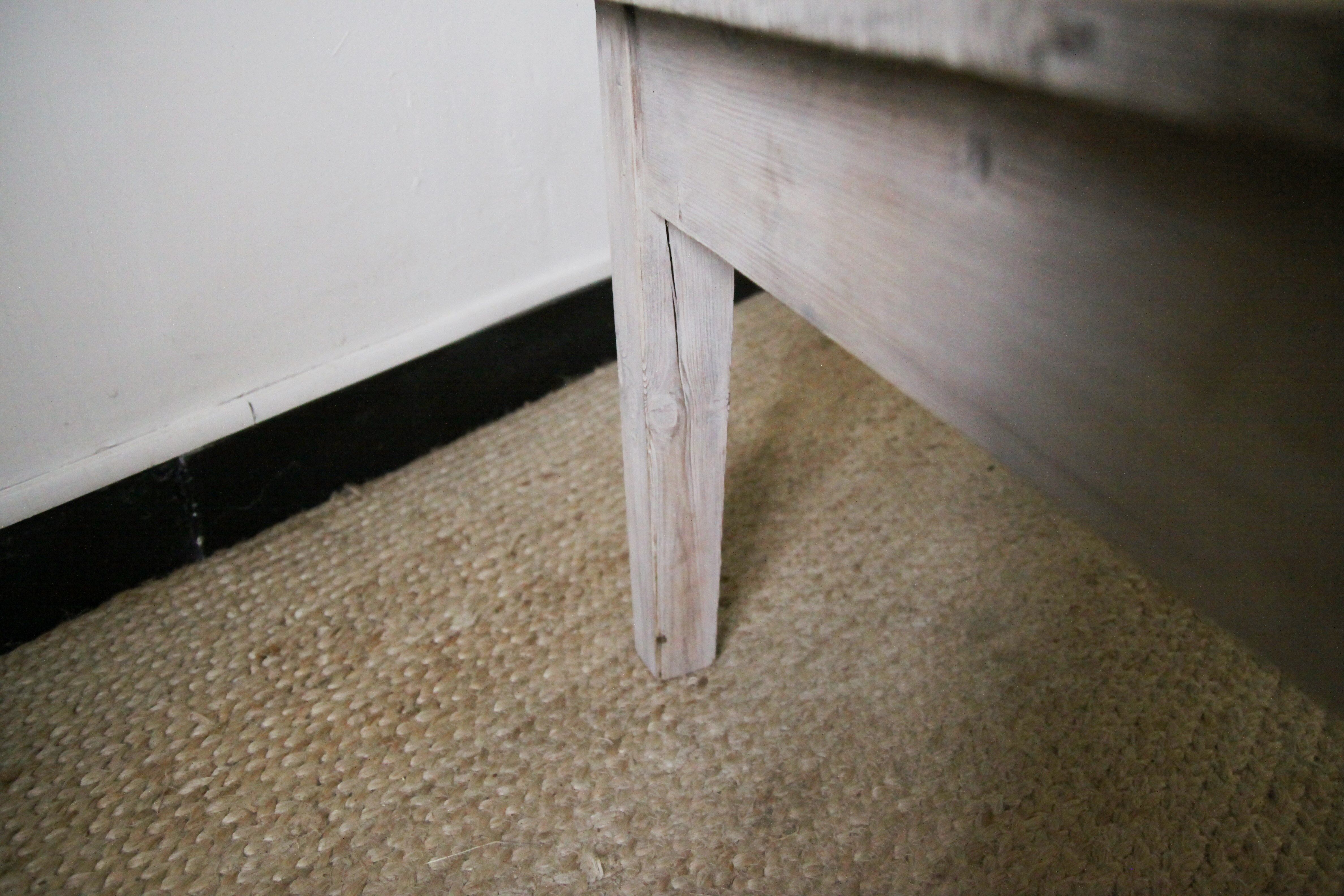 White lacquered coffee table