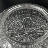 Massive molded glass ceiling light