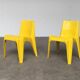 Ensemble de chaises empilables en plastique BA 1171 par Helmut Bätzner pour Bofinger, années 1960