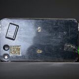 Rectangular glass flush mount ceiling or wall light