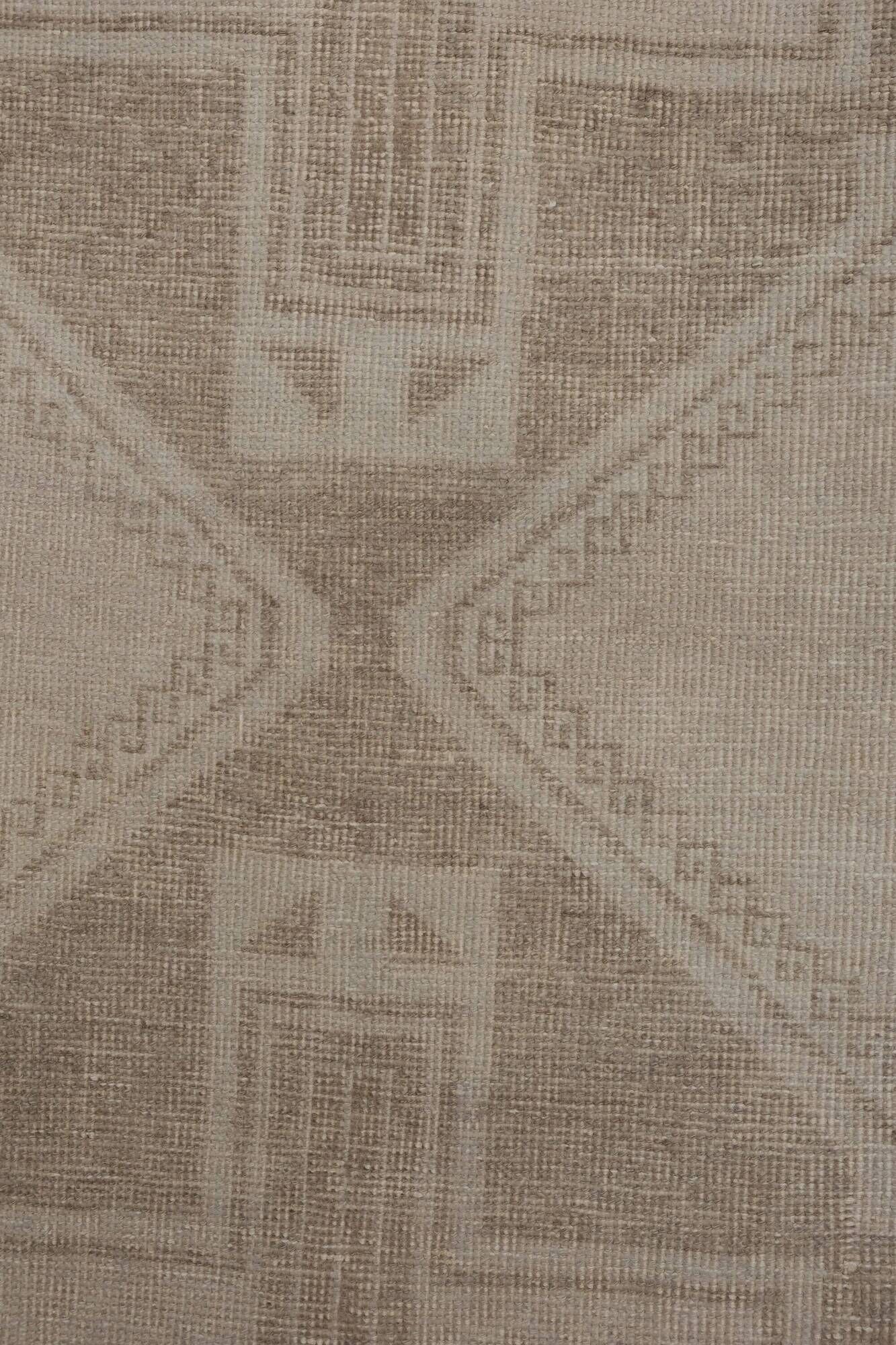 Vintage Turkish hallway rug 98x856 cm
