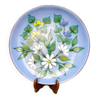 Plat 40cm San Vicens Madeleine Antico 1960 ceramique