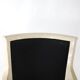 Pair of bone marquetry armchairs