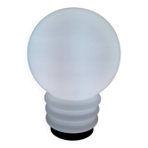 Vintage 70s opaline lamp, bulb style
