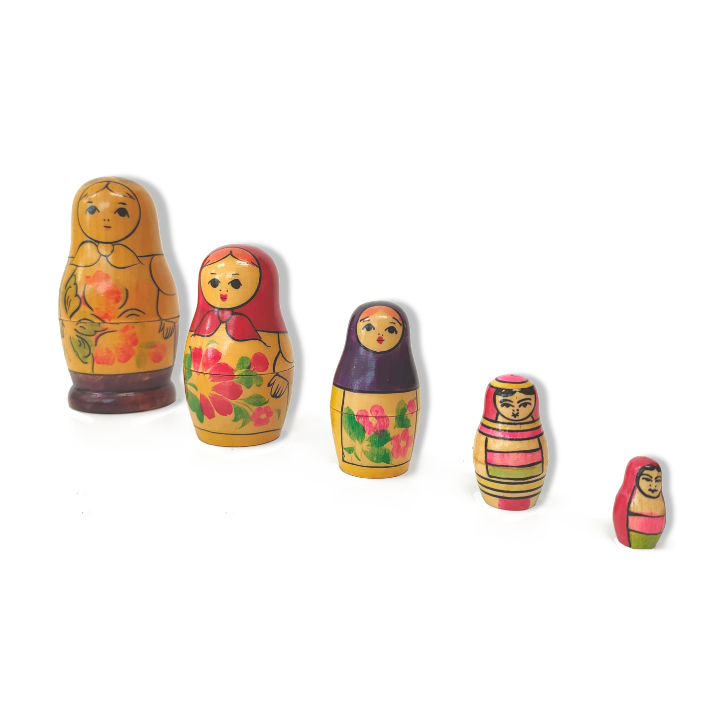 Russian dolls gigognes matriochka