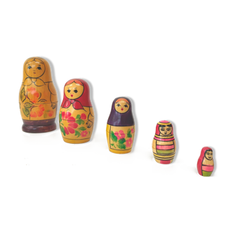 Russian dolls gigognes matriochka
