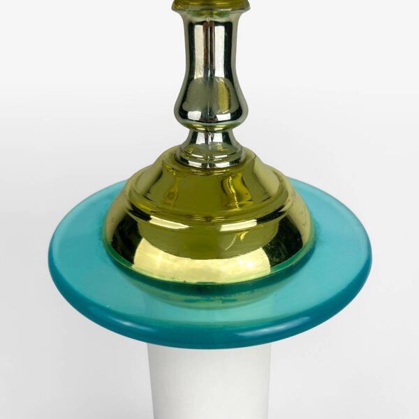 Lampe champignon blanche Cima 9105 années 80/90