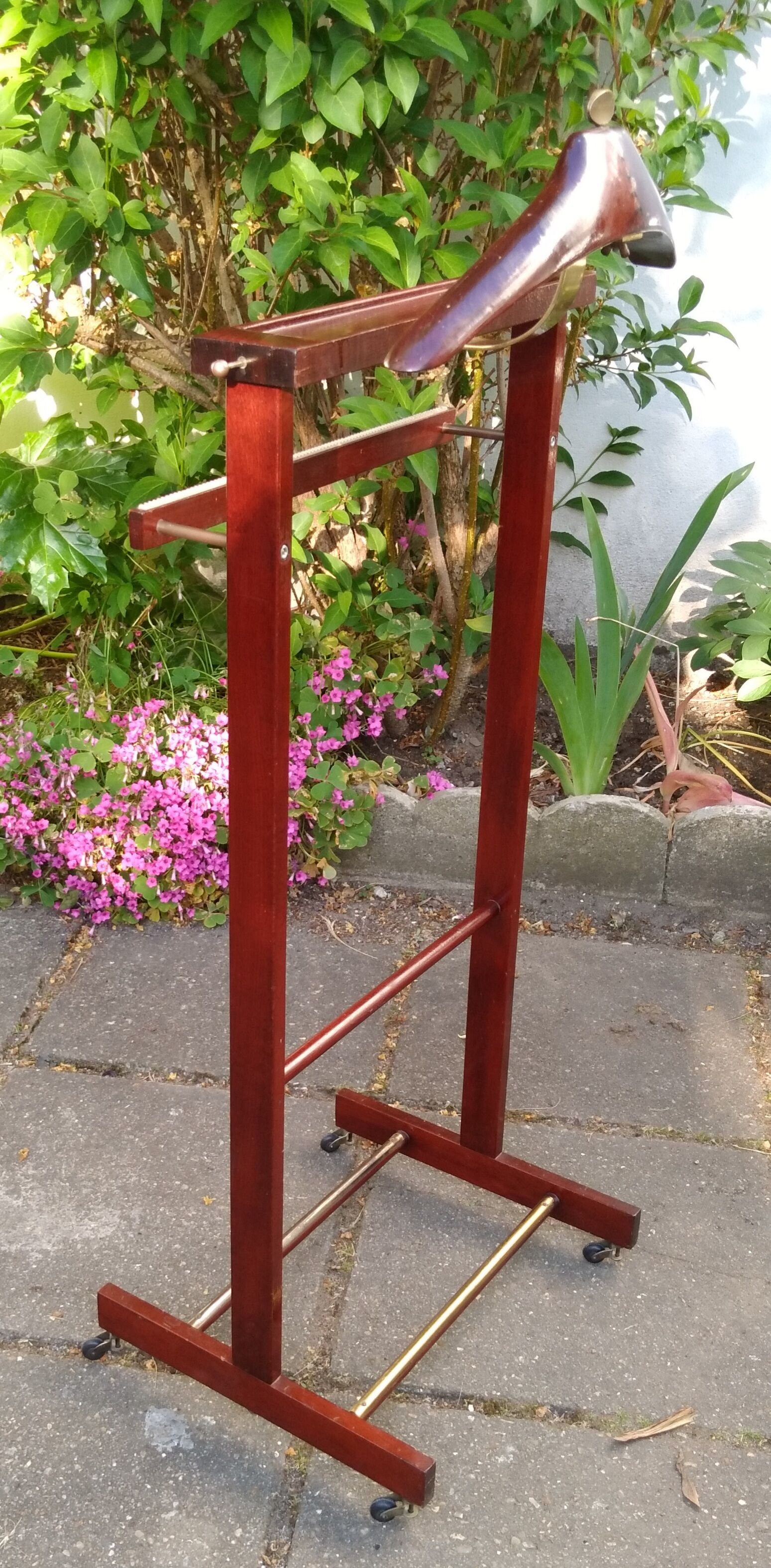 Valet acajou Sipratic Italie 1960