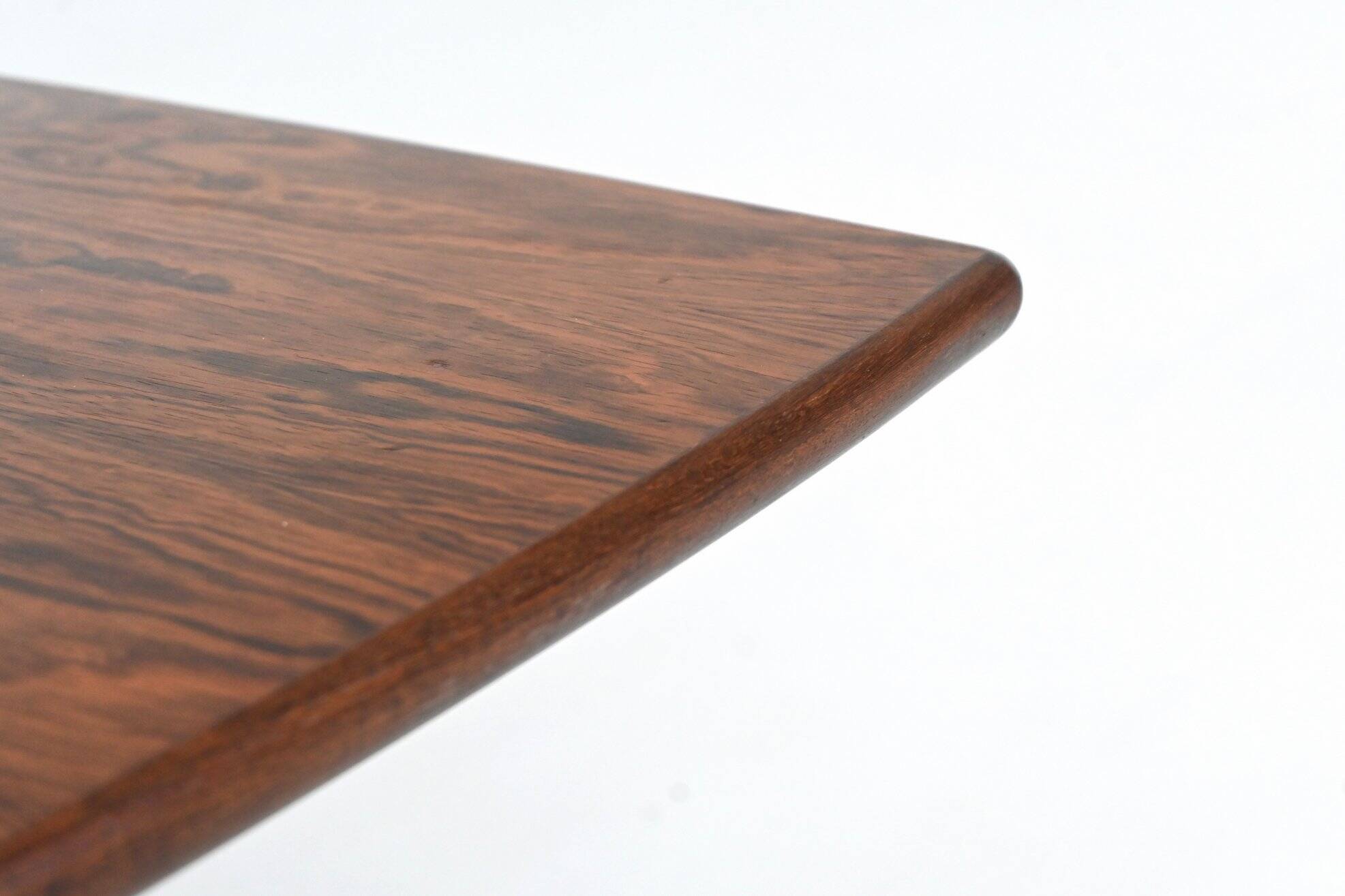 Karl Ekselius sculptural coffee table rosewood J.O.C. Sweden 1960